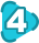 4 4