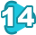 14 14
