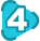 4 4