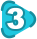 3 3